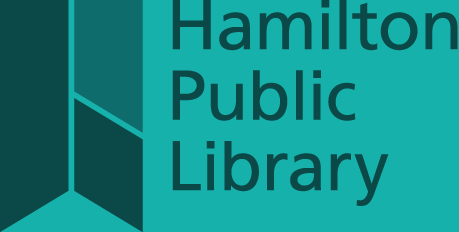 Hamilton public library sponsor logo Hamilton public library logo